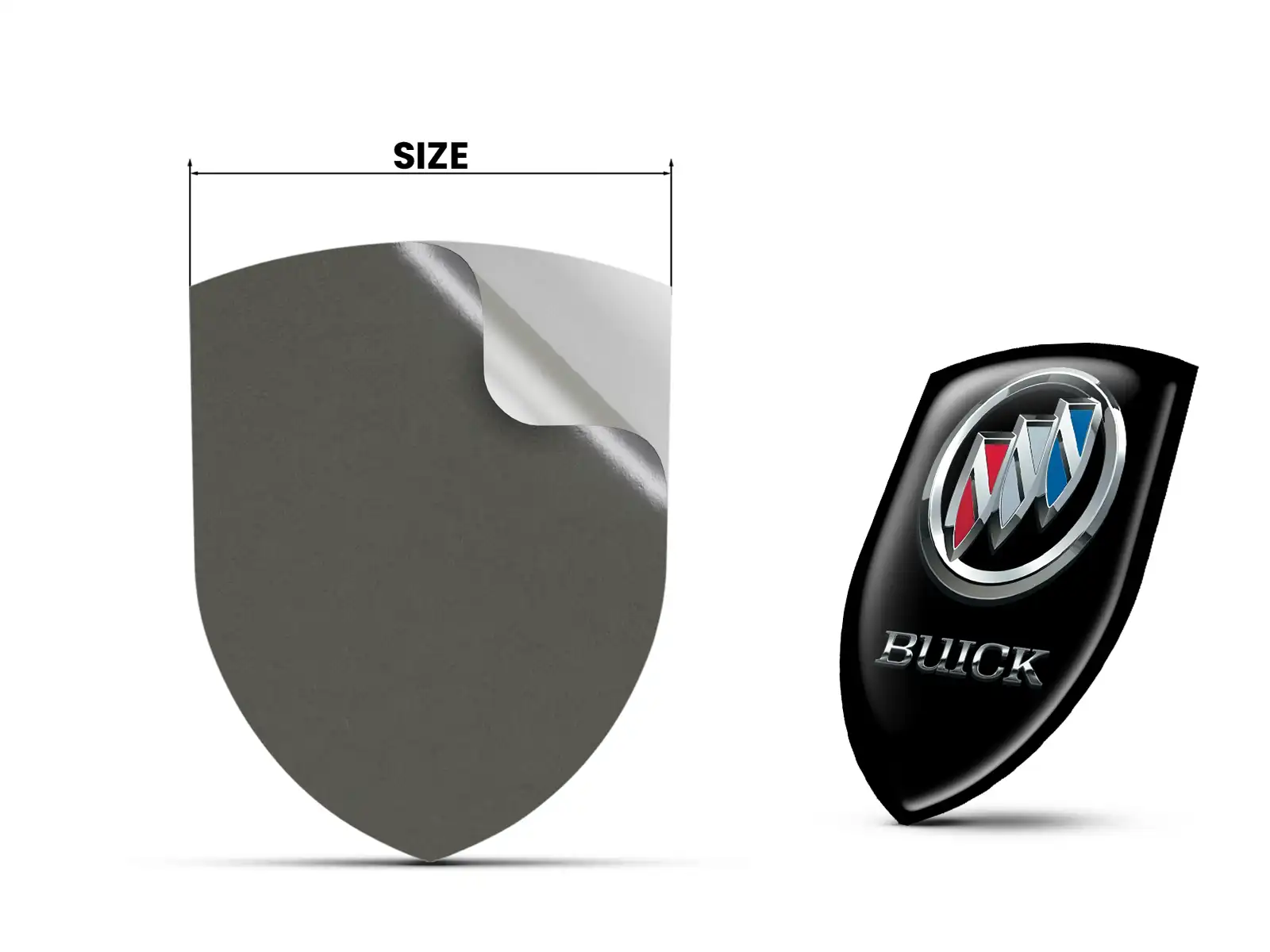 Buick Adesivi Fibra Carbonio Auto Limitati Eleganti Design